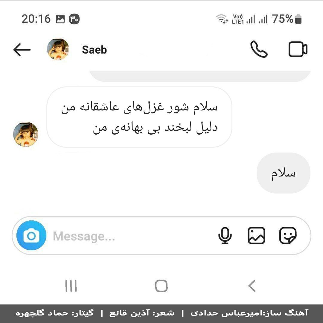 دانلود آهنگ صائب سلام