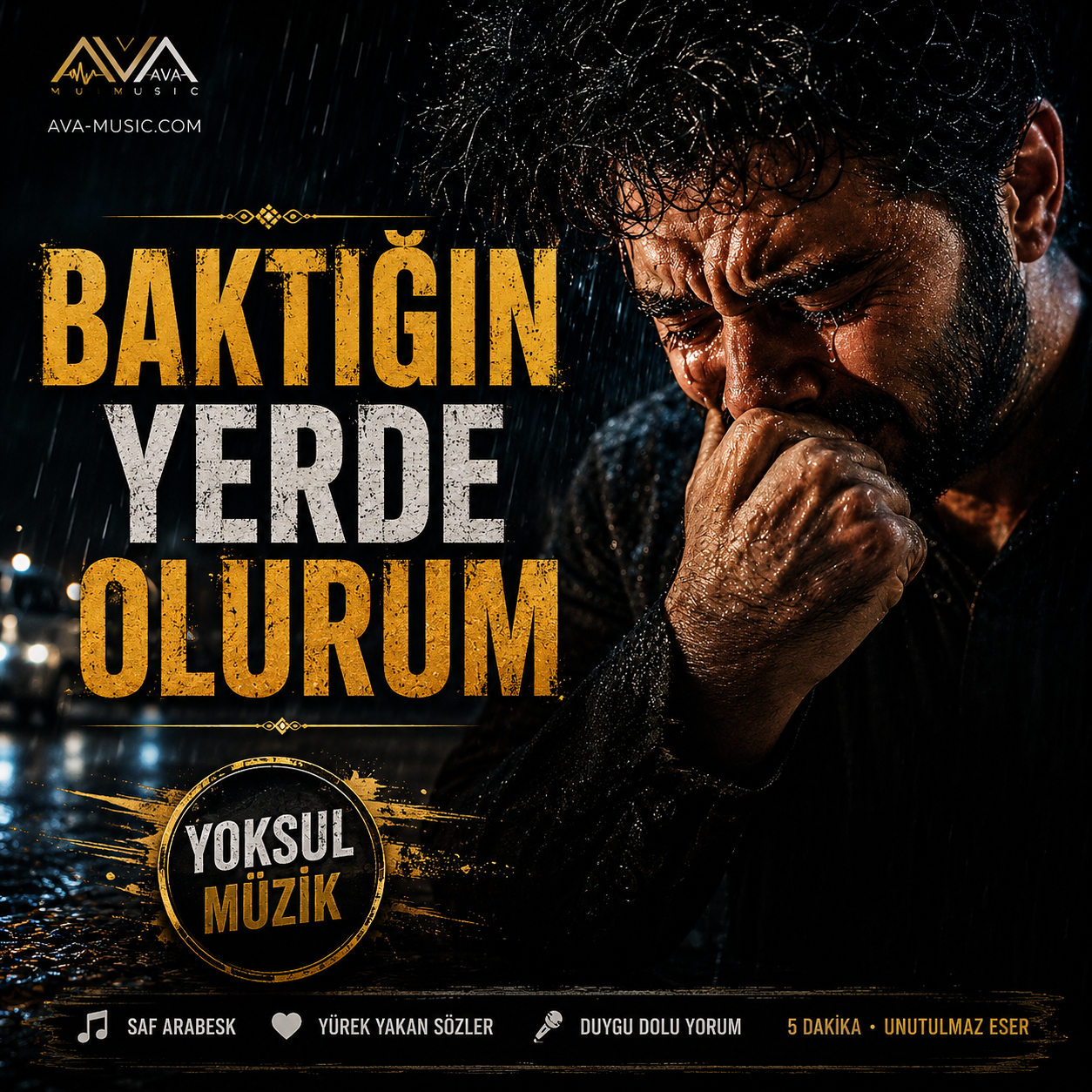 دانلود آهنگ YOKSUL MÜZİK باکتیین یرده اولوروم