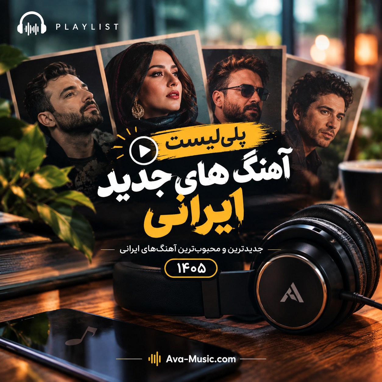 پلی لیست آهنگ های جدید ایرانی ۱۴۰۵